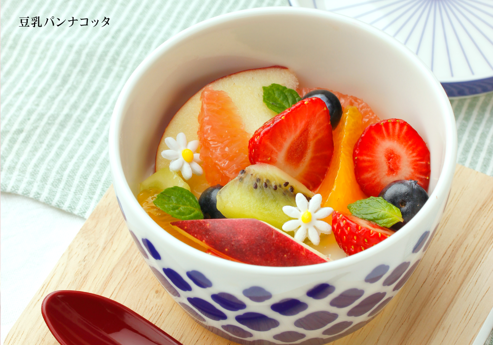 豆乳パンナコッタ