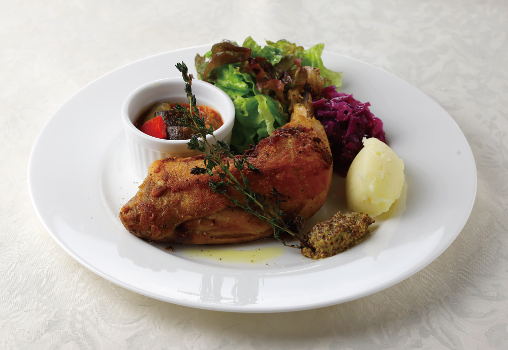 国産鶏もも肉のロースト