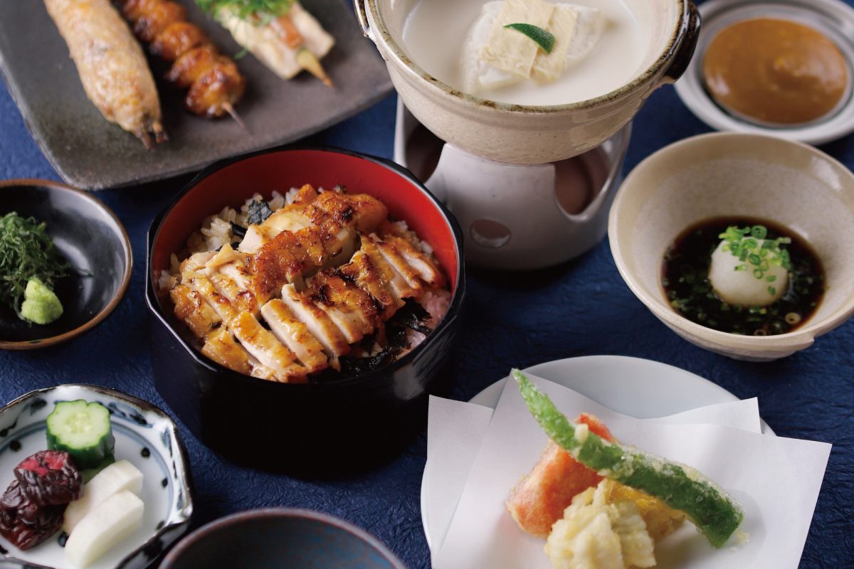 鶏のひつまぶしコース